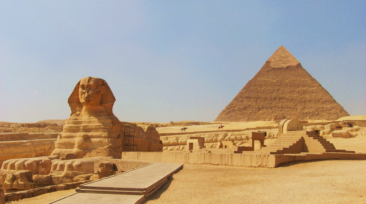 Pyramids of Giza, Giza, Egypt